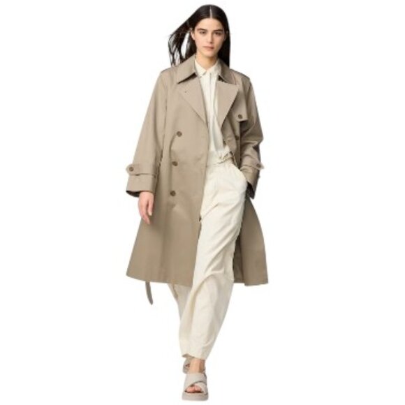 NWT Uniqlo Trench Coat - Picture 1 of 8
